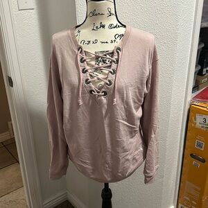 Pink Victoria’s Secret sweater